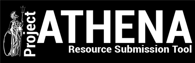 Project Athena Resource Submission Tool